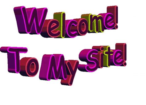 Welcome to my new site!